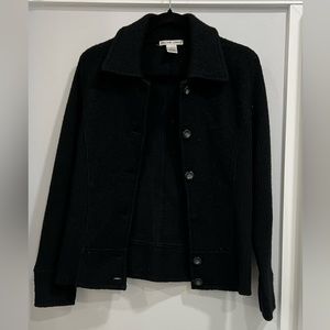 Black Jillian Jones Women’s Fitted Wool Sweater Size Small